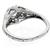 Diamond 18k White Gold Engagement Ring | Israel Rose