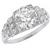  platinum diamond engagement ring 1