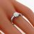  diamond platinum engagement ring photo 3