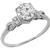 diamond platinum engagement ring 1