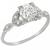 diamond platinum engagement ring 1