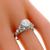  diamond  platinum engagement ring 2