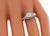 Old European Cut Diamond 18k Gold Engagement Ring
