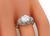 antique gia certified 1.43ct diamond engagement ring photo 2