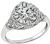 Antique GIA Certified 2.27ct Diamond Engagement Ring Photo 1