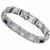 14k white gold Edwardian diamond and sapphire bracelet 1