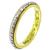 Victorian 18k Yellow & White Gold Floral Wedding Band