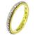 Victorian 18k Yellow & White Gold Floral Wedding Band