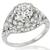  platinum diamond engagement ring 1