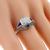  0.35ct Diamond Sapphire Gold Engagement Ring | Israel Rose