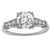 Art Deco 1.07ct Old Mine Cut Diamond Platinum Engagement Ring