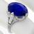 sapphire diamond platinum ring 2