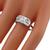 diamond 14k white gold engagement ring 2