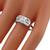 diamond 14k white gold engagement ring 2