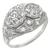 diamond platinum ring  1