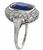 Sapphire Diamond Engagement Ring