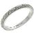 Art Deco Floral Platinum Wedding Band