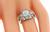 vintage diamond sapphire art deco engagement ring 010508 2