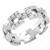  diamond 14k white gold wedding band  1