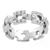  diamond 14k white gold wedding band  3