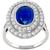  Sapphire Diamond Gold Ring  | Israel Rose