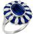 Sapphire Diamond Gold Ring  