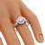 Art Deco Inspired 1.40ct Diamond Gold Engagement Ring  | Israel Rose