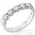 0.50ct Diamond Platinum Wedding Band 