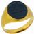 18k yellow gold signet ring 1