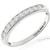 Vintage Bristol 0.35ct Round Brilliant Diamond Platinum Wedding Band