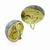 18k yellow gold shell earrings 4