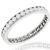 0.90ct Diamond Eternity Wedding Band Estate 