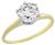 egl certified 1.19ct diamond solitaire engagement ring photo 1