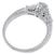 egl certified 1.25ct diamond engagement ring photo 3
