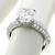 diamond 18k white gold engagement ring 2