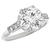 diamond platinum engagement ring 1