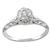 Diamond Platinum Engagement Ring 