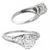 platinum diamond engagement ring 3