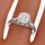  diamond platinum engagement ring 2