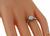 Edwardian GIA 0.96ct Diamond Engagement Ring Photo 2