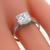 platinum diamond engagement ring 2