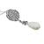 Opal Diamond 18k White Gold Pendant