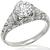 Estate GIA Diamond Engagement Ring