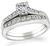 Estate 0.50ct Diamond Engagement Ring and Wedding Band Set