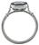 Estate 0.50ct Diamond Sapphire Engagement Ring Photo 4