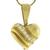 0.55ct Diamond Gold Heart Pendant   | Israel Rose
