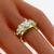 diamond 18k yellow gold ring 2