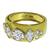 diamond 18k yellow gold ring 3