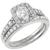 Diamond Engagement & Wedding Band Set 