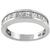  diamond 14k white gold wedding band 3